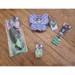 Disney Encanto 4 Piece Set Purse Hair Extension Clips Jewlery Headband MFRP $68‎
